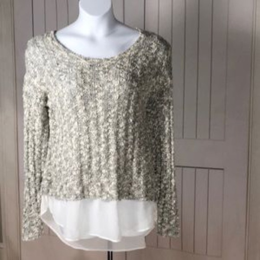 Lane Bryant | Women’s Gray Knit Sweater 14/16 NWT